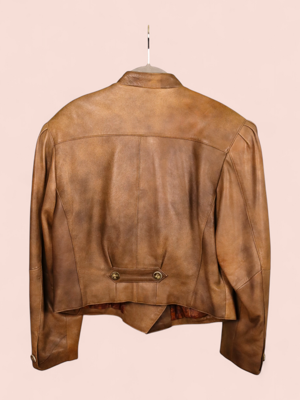 Giacca in Pelle Doppiopetto | Vintage