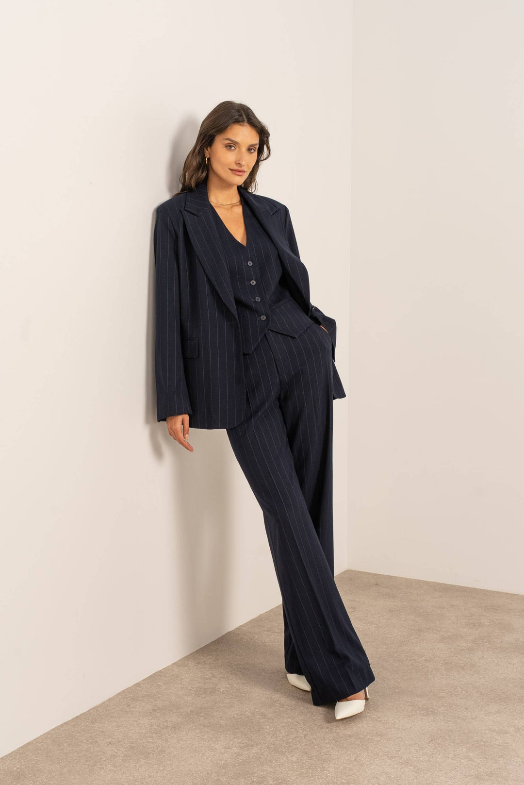 Gilet Blu Couture