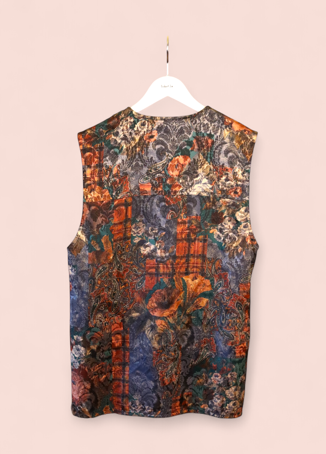 Gilet Patchwork Paisley & Floreale| Vintage
