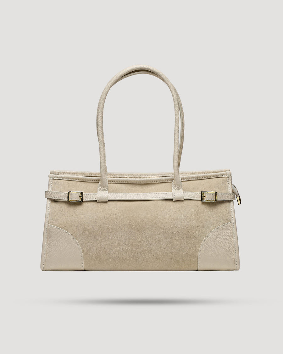 Borsa a spalla con fibbie