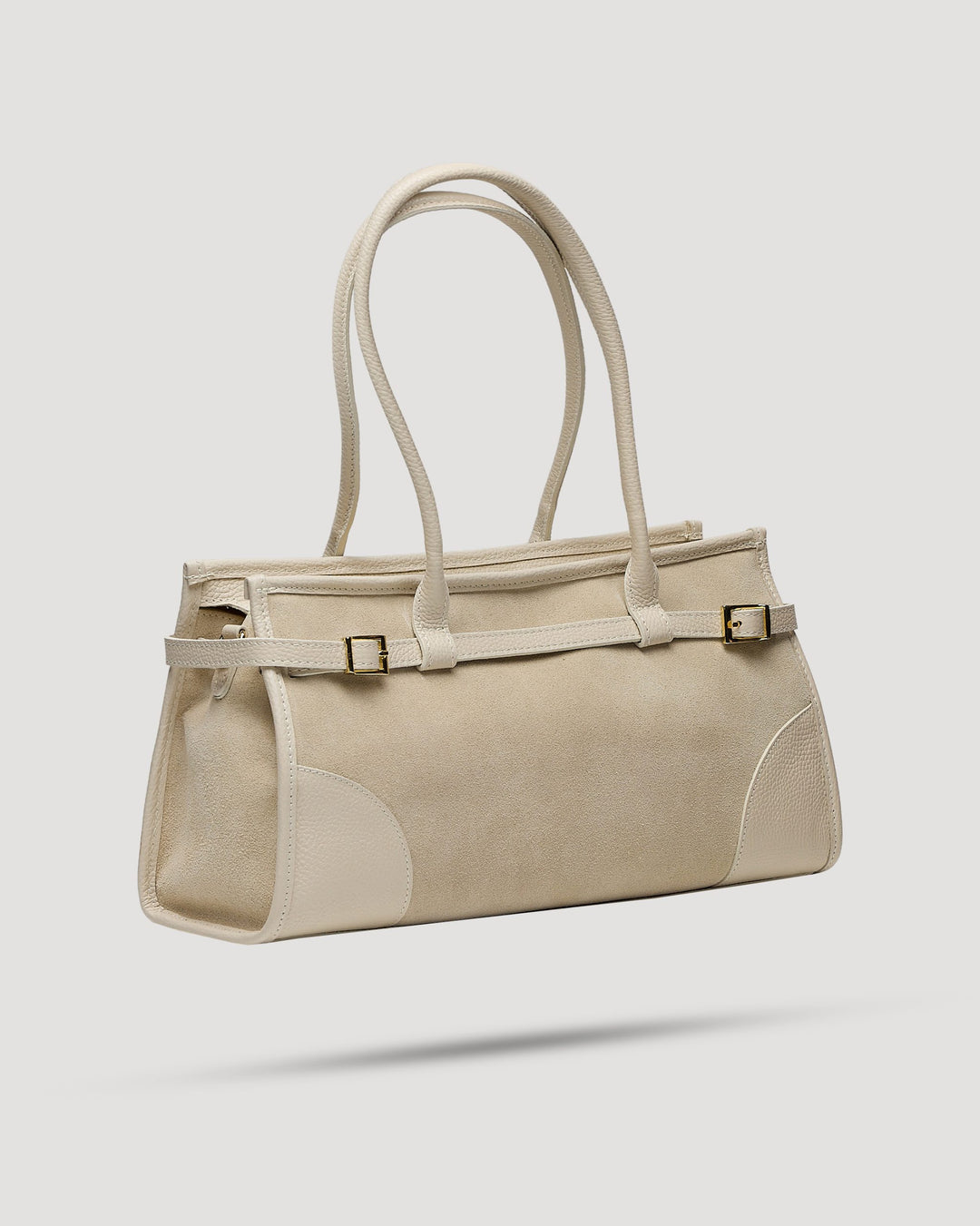 Borsa a spalla con fibbie