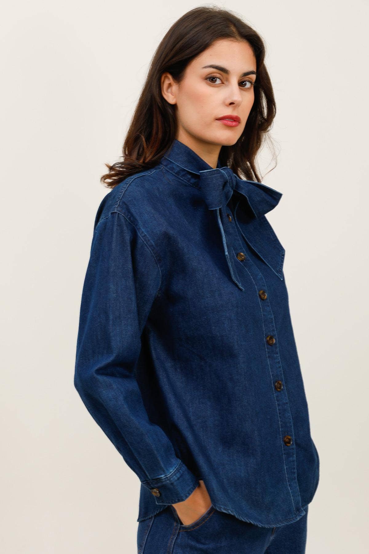 Camicia Denim Charm