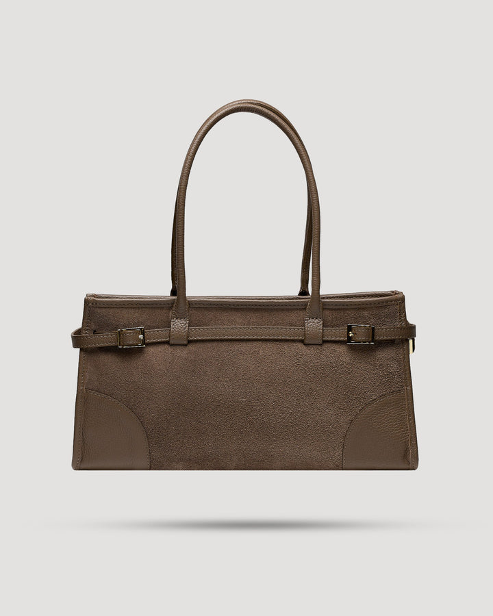 Borsa a spalla con fibbie