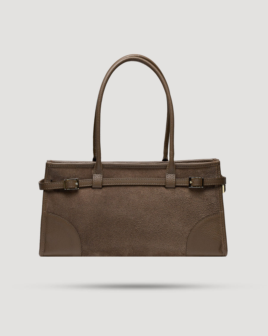 Borsa a spalla con fibbie