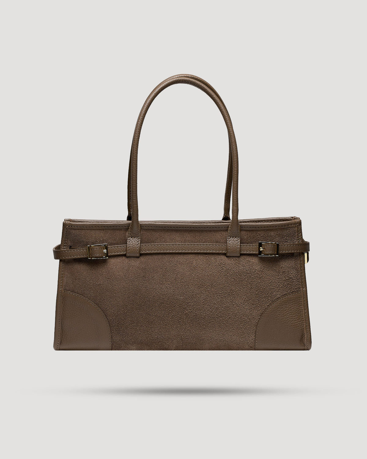 Borsa a spalla con fibbie