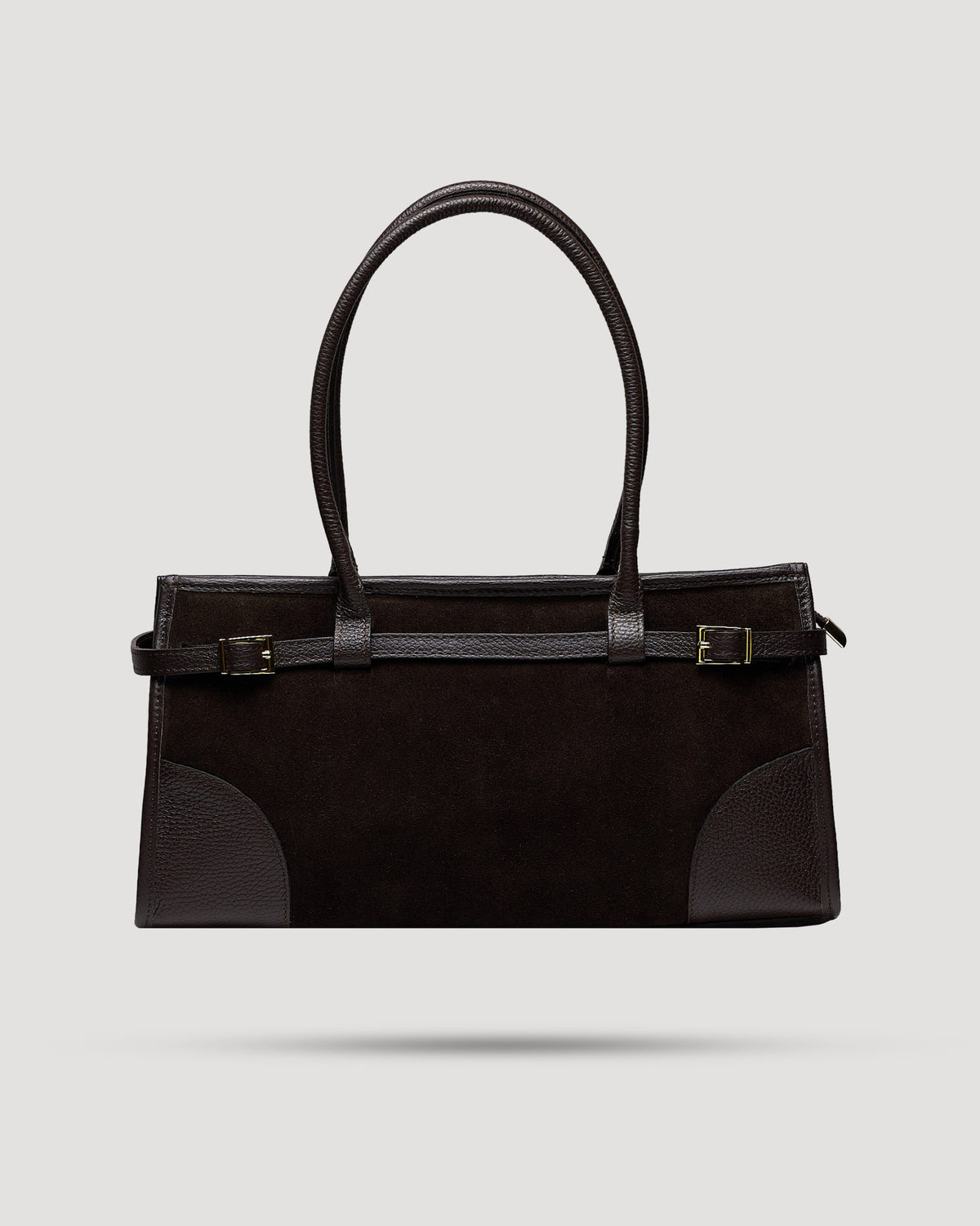 Borsa a spalla con fibbie