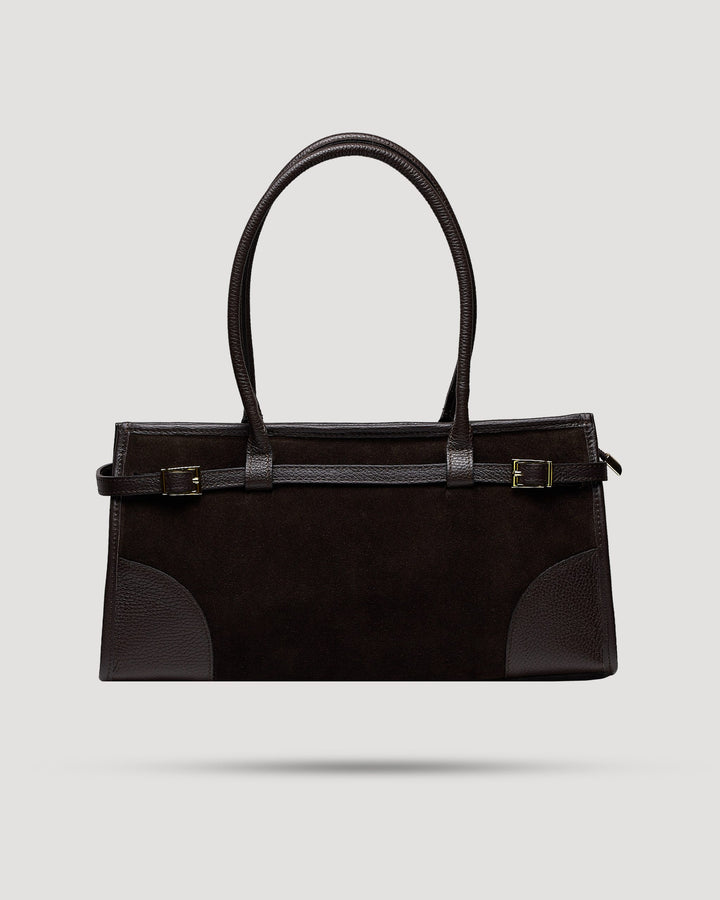 Borsa a spalla con fibbie