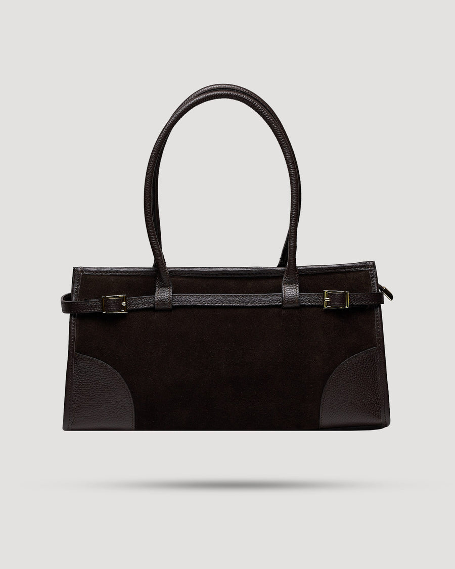 Borsa a spalla con fibbie