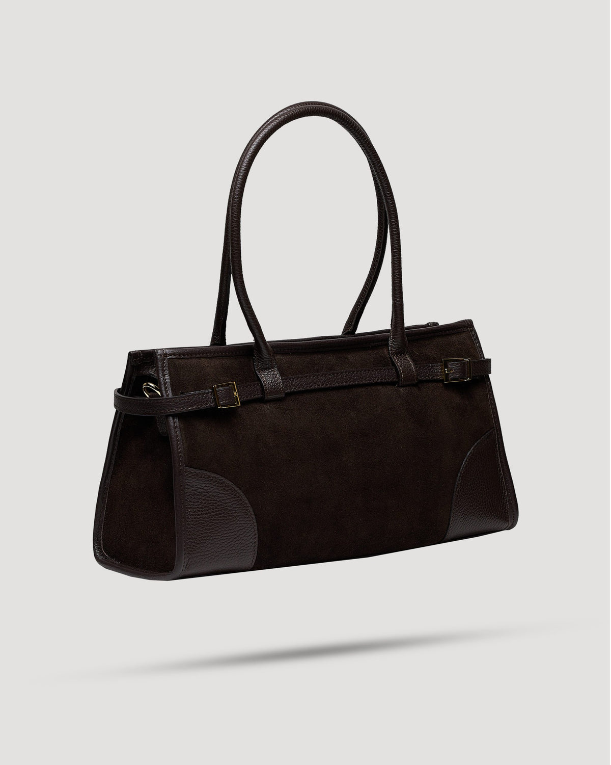 Borsa a spalla con fibbie