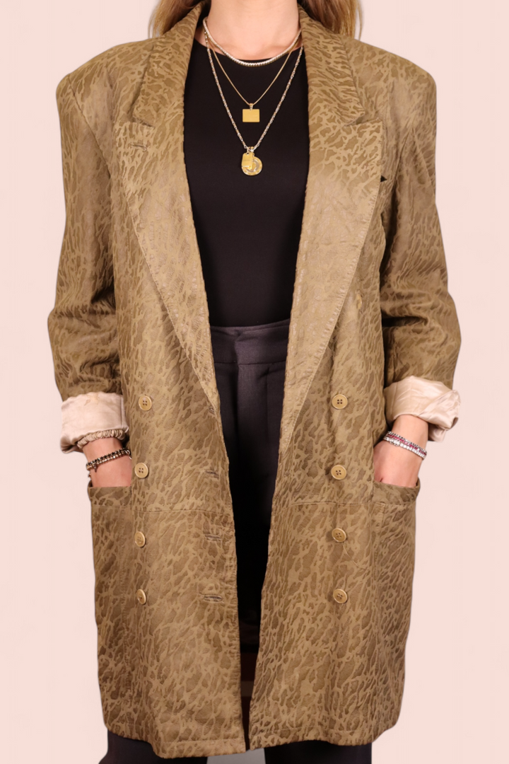 Blazer Animalier | Vintage