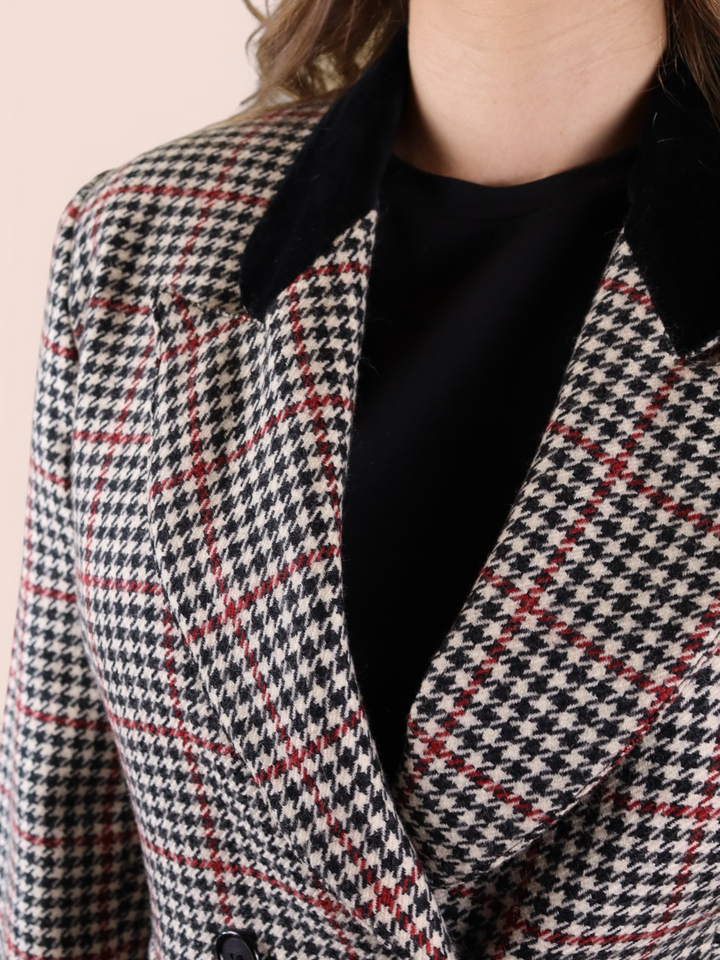 Blazer Pied-de-Poule | Vintage