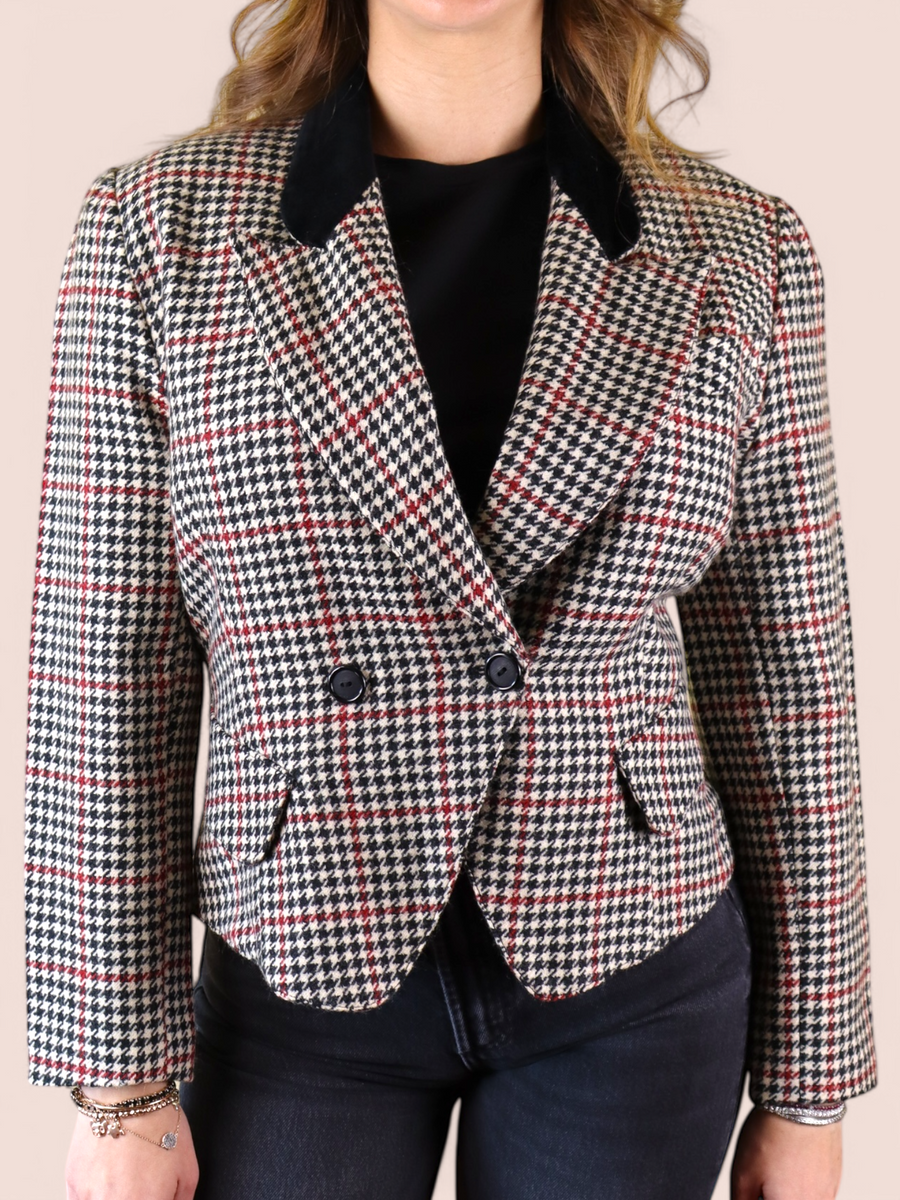 Blazer Pied-de-Poule | Vintage