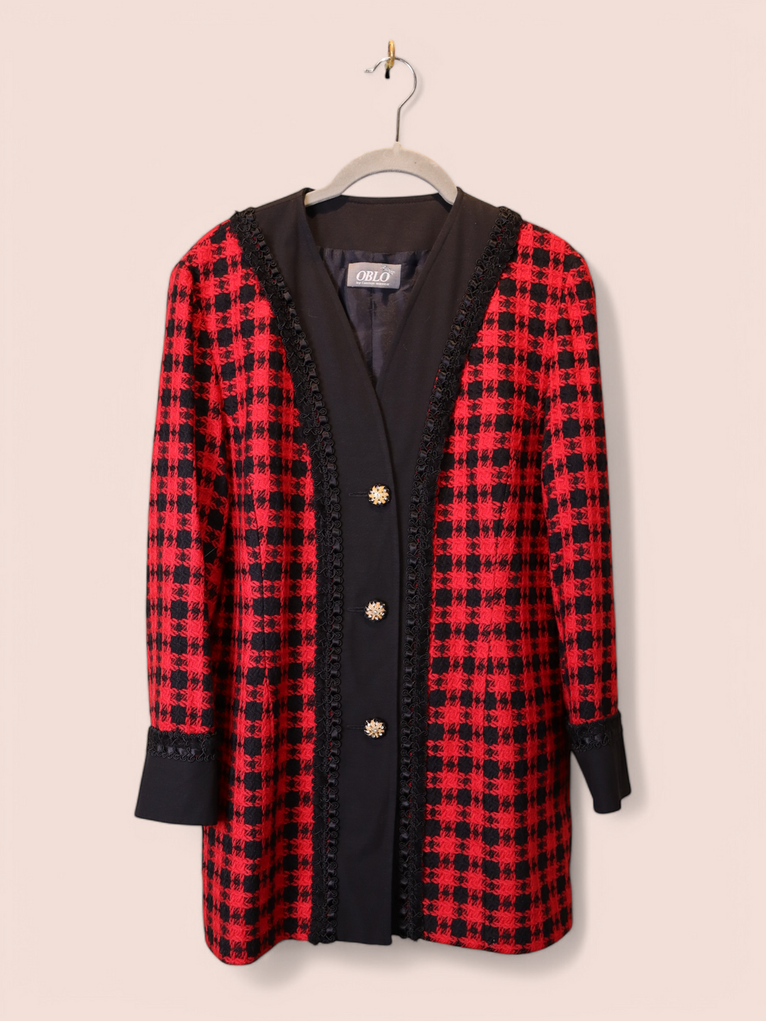 Blazer Tweed a quadri | Vintage