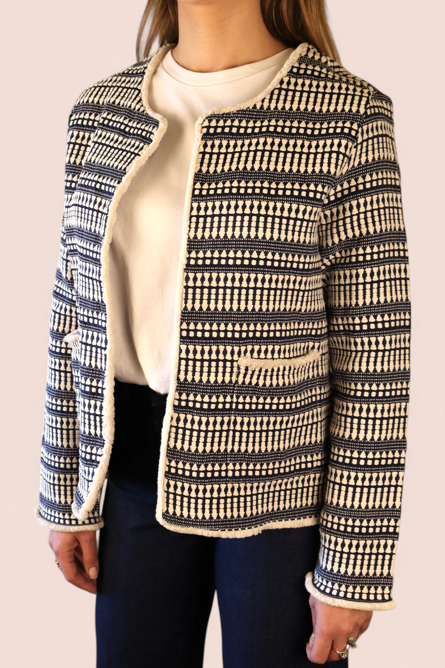 Giacca in Tessuto Jacquard | Pre-Loved