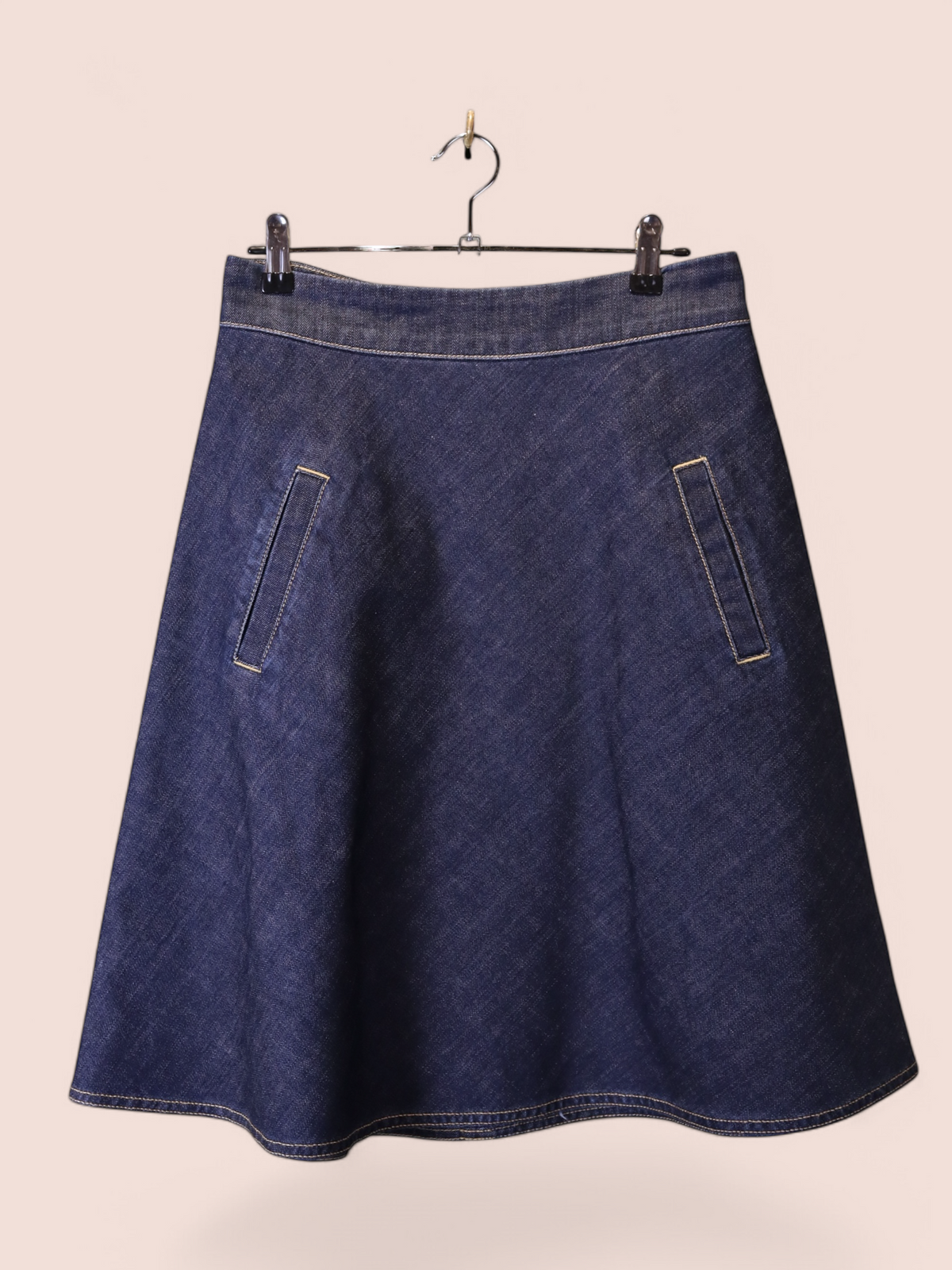 Gonna in Denim A-Line | Vintage