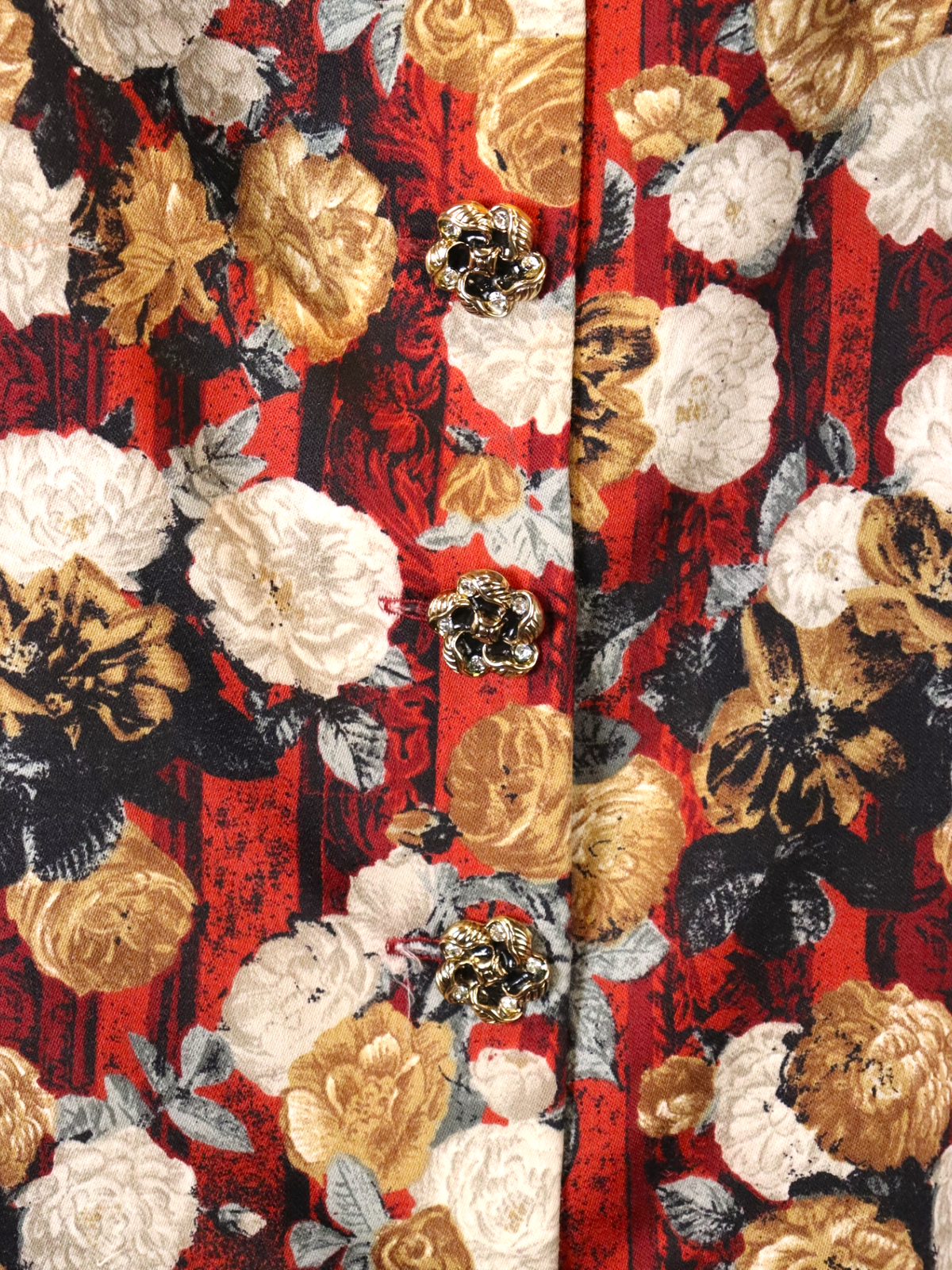 Blazer Jacquard Floreale | Vintage