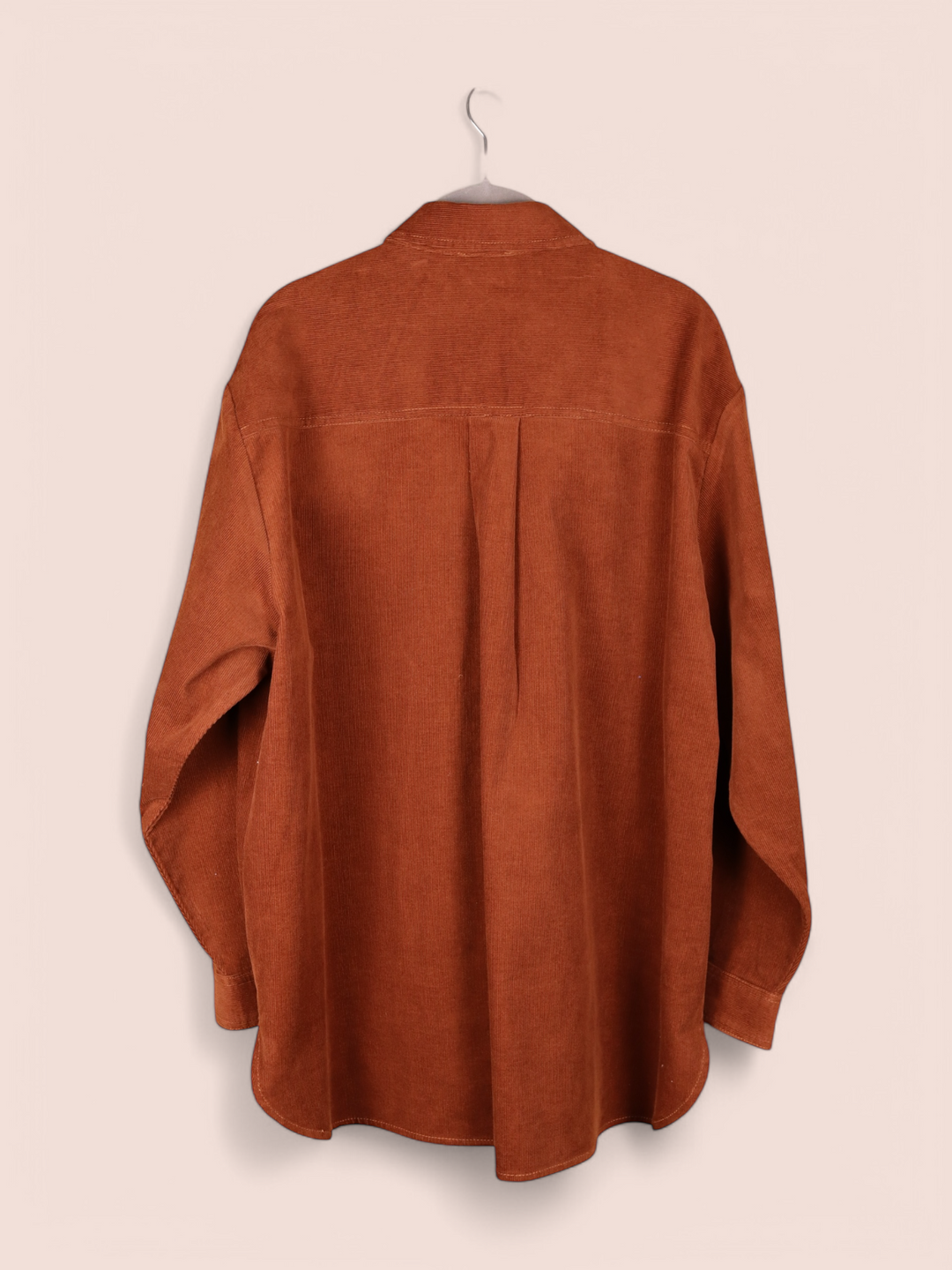 Camicia effetto velluto a coste