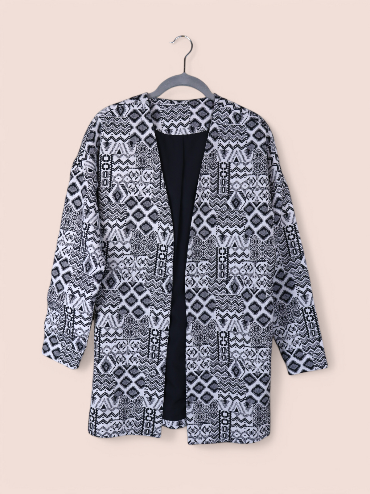Blazer con Stampa Geometrica | Vintage