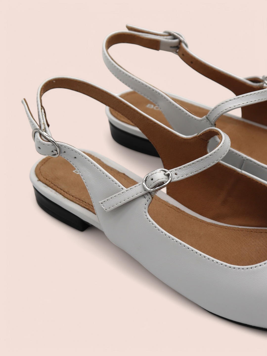 Ballerine Slingback in Pelle