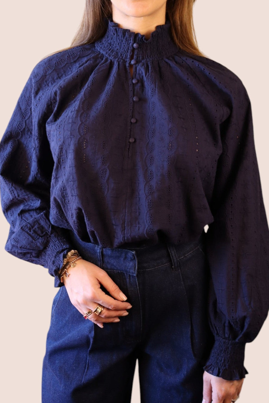 Camicia in Sangallo
