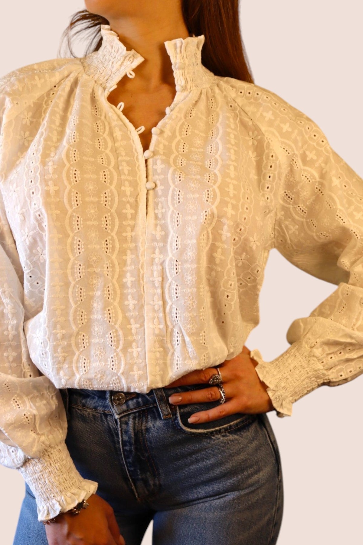 Camicia in Sangallo