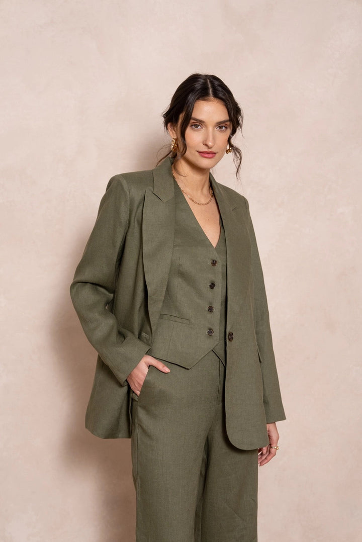 Blazer Sartoriale in Lino