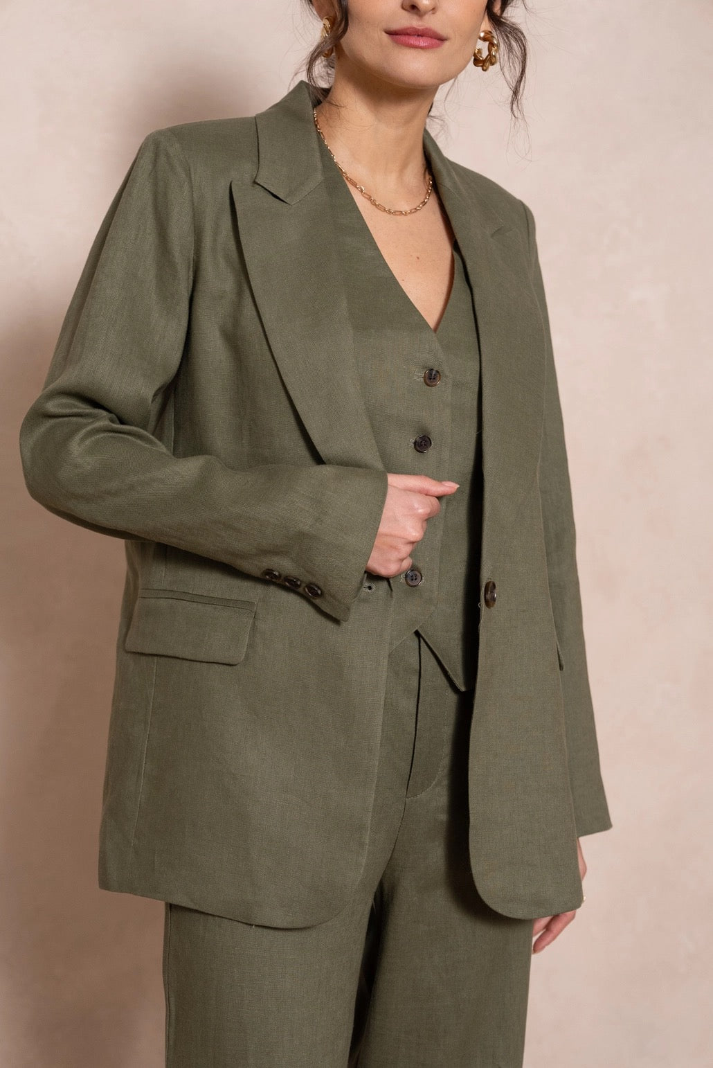 Blazer Sartoriale in Lino