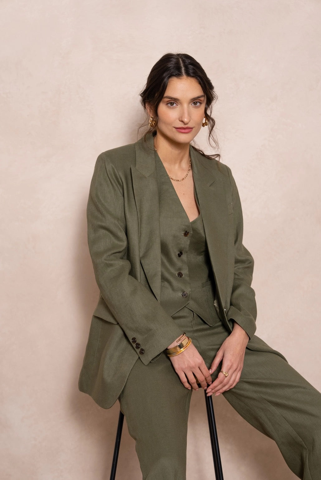 Blazer Sartoriale in Lino