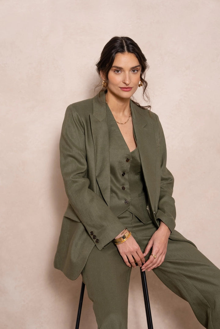 Blazer Sartoriale in Lino