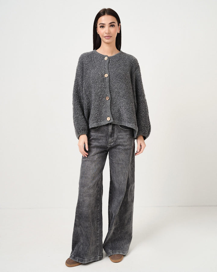 Denim a palazzo oversize
