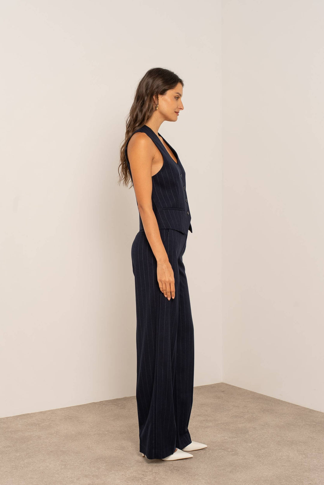 Gilet Blu Couture