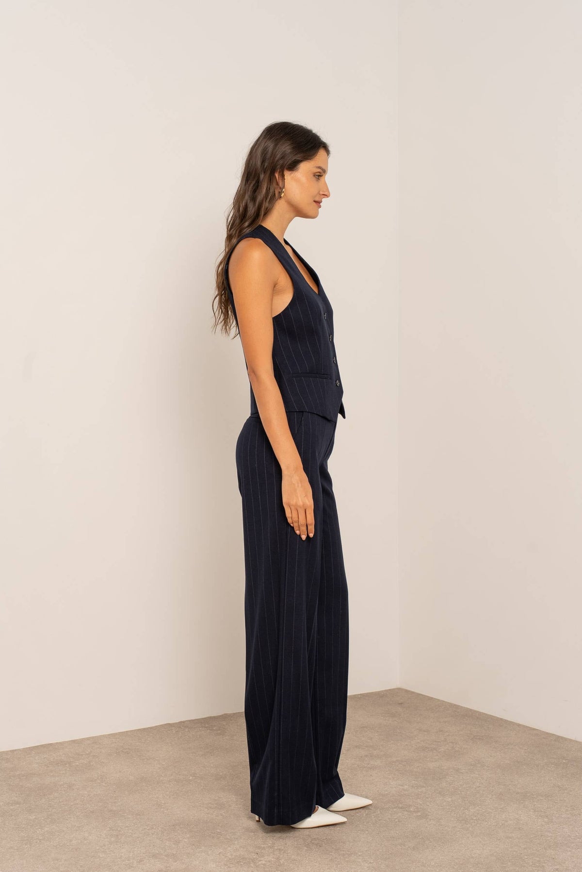 Gilet Blu Couture