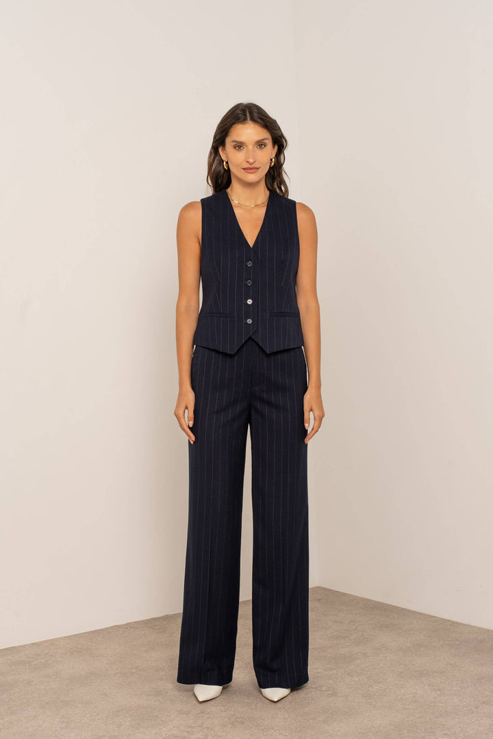 Gilet Blu Couture