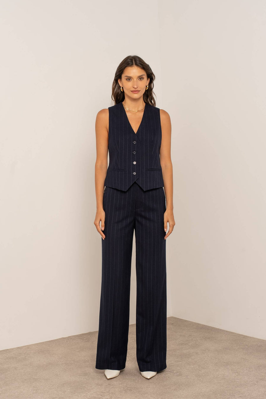 Gilet Blu Couture